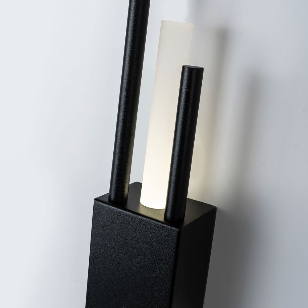 Настенный светильник 6*8*49 см, LED 6W 4200K MODELUX ML.559.02 BK черный