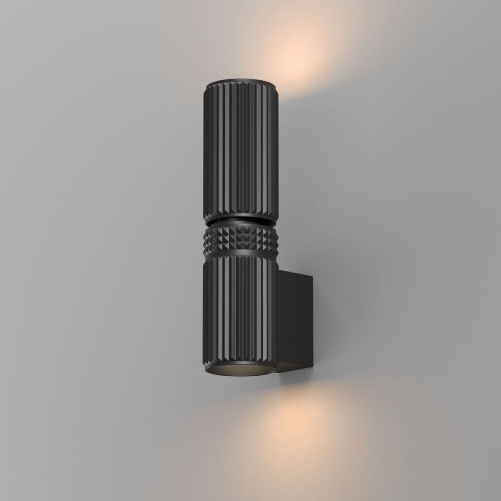 Настенный светильник 22 см, Maytoni Metropolis MOD475WL-02B, черный