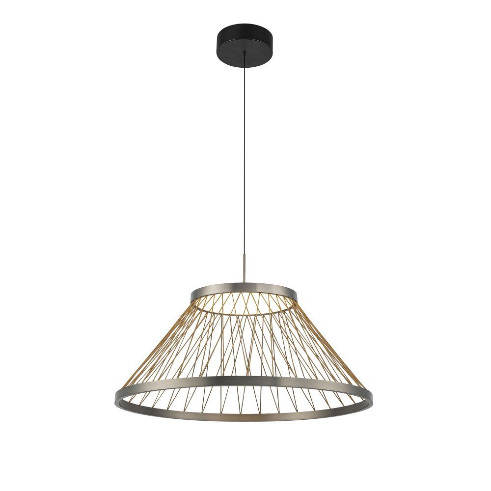 Подвесной светильник 60*194 см, *LED*43W, 3000K, Mantra Spider MAN8949, серый