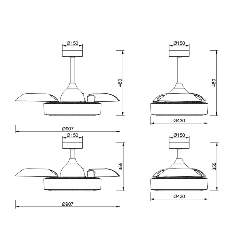 Подвесной светильник *90,7*48 см, LED *  45W, 3000К-6000К Mantra Coin 8219, белый