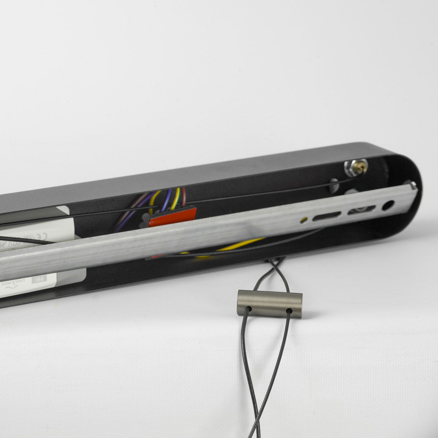 Линейно-подвесной светильник 109*55 см, 1*led*48W 3000K Lussole Taylor LSP-7236 серый