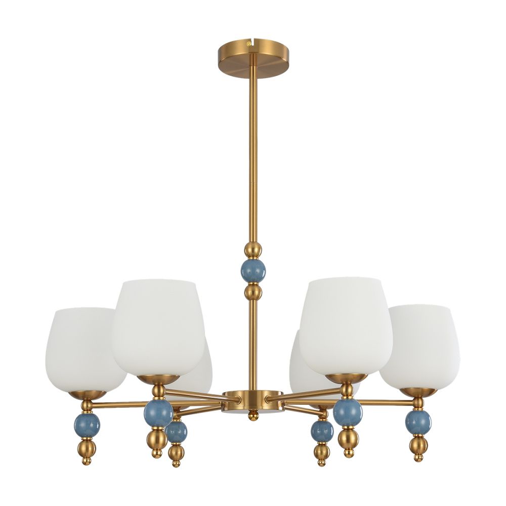 Люстра на штанге 67 см, Lumion Moderni Lolita 8426/6C, бронза