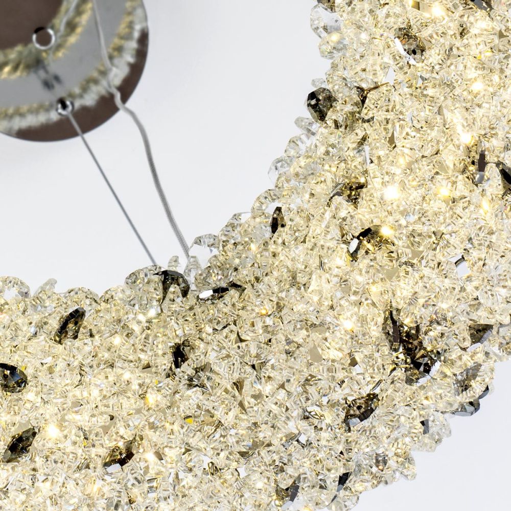 Подвесной светильник 40*30/100 см, LED 100W 2700-4600К MODESTYLE MS.6000.400 CR хром