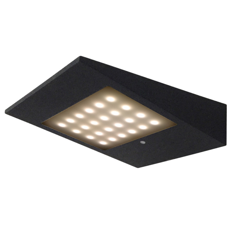 Бра 19*14*4,6 см, LED *  2.2W, 3000К Mantra Yeti 7098, серый