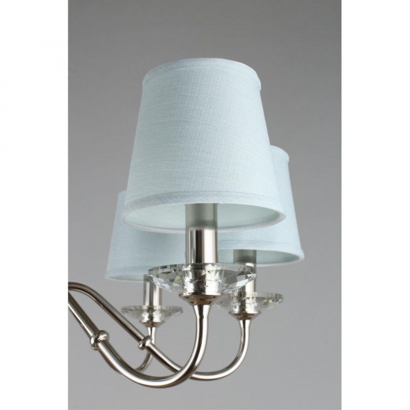 Подвесная люстра 79*46-146 см, E14, 40W, Aployt Lorett APL.760.03.08, хром