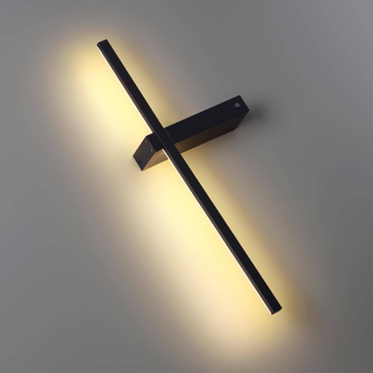 Бра 8*22*60 см, LED 6W*3000 К, Lumion Blake черный, 5695/6WL