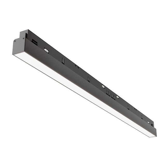 Трековый светильник Basis Exility 2700-6000K 24Вт 120° Dim Dali2, 60,4*2,22-4,4 см, LED*24W, Maytoni TR030-4-24WTW-DD2-B, Черный