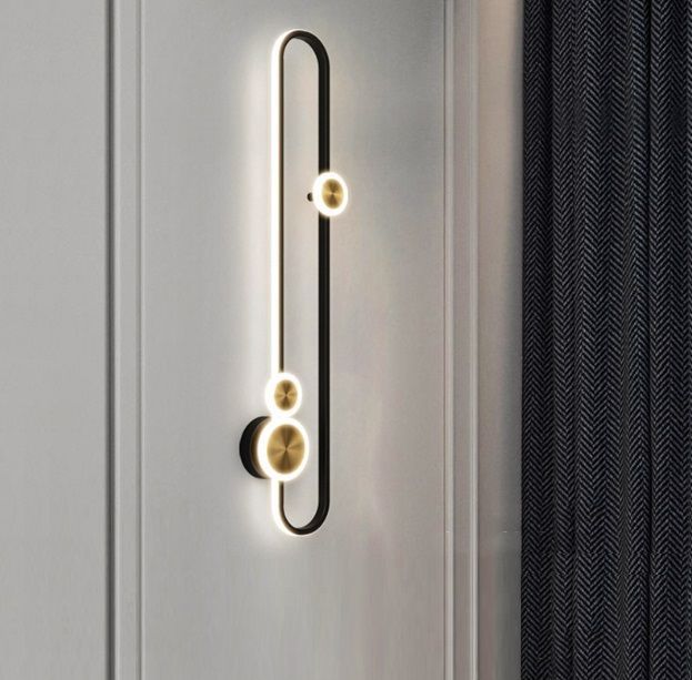 Светильник DZN-4645 ЧЕРНЫЙ+БРОНЗА  D600/H170/1/LED/10W/4500K ELLIPSIS 25-07