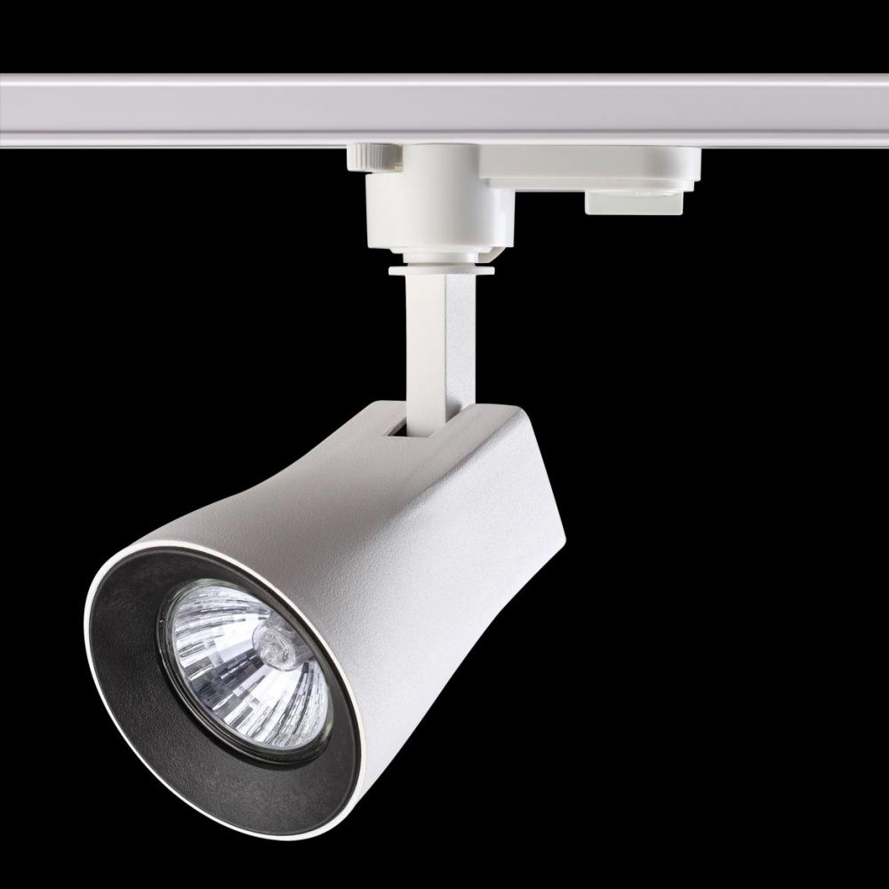 Трековый светильник Novotech Pipe 370404, белый, 14x12x8см, GU10, 50W