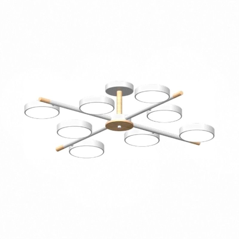 Потолочный cветильник LED4U L3209-860 WH