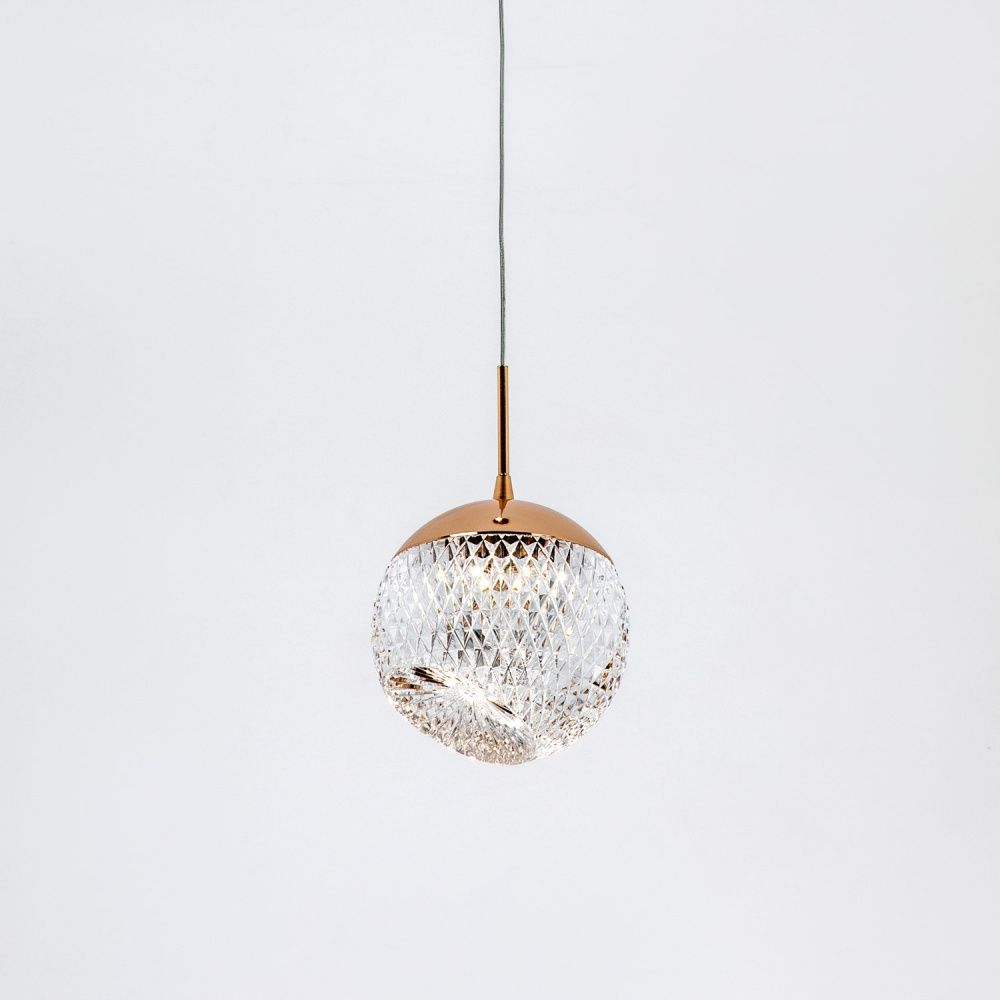 Подвесной светильник 13*13*200 см, LED 3W, 4000K, Золото MODESTYLE MS.89119.1