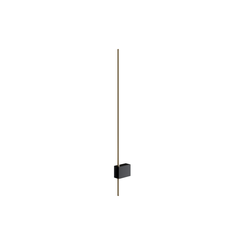 Бра 62 см, 6W, 3000K Maytoni Technical Pars C070WL-L6GB3K, золото-черный