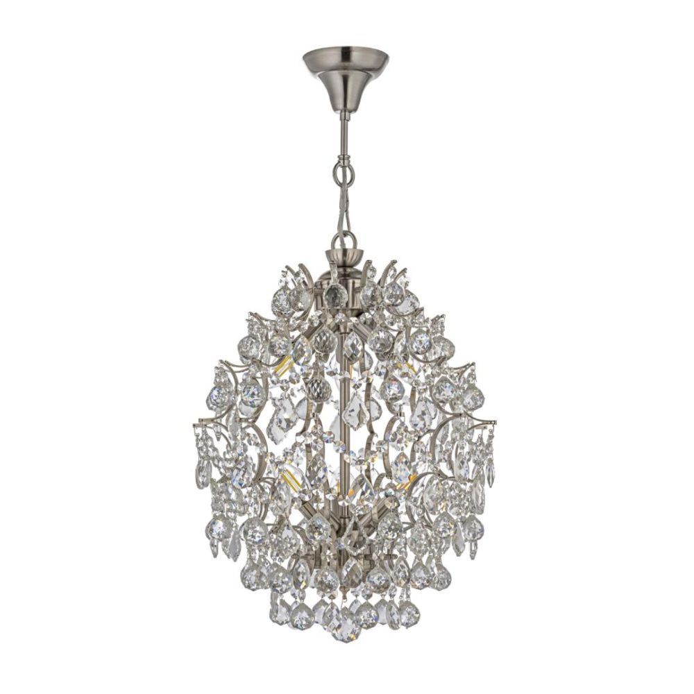 Люстра *42*48 см, 6*E14*40W, Dio D`arte Unico Nickel Unico E 1.12.42.600 N, Матовый никель