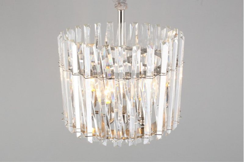 Подвесная люстра 40*32-115 см, 5*E14, 40W, Aployt Verene APL.808.03.05, хром