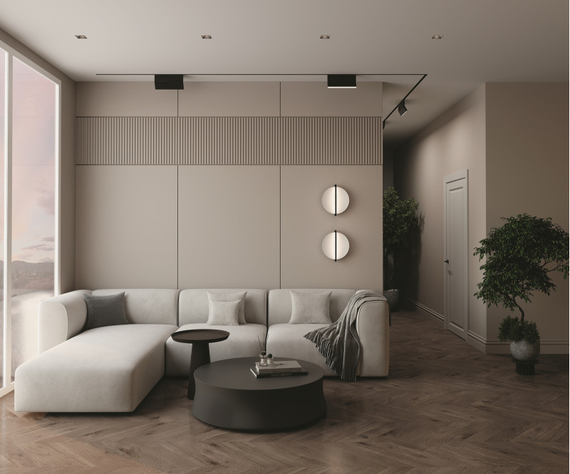 Бра 11,1*34*30 см, LED, 14W, 3000К, Maytoni Mira MOD279WL-L14B3K черный