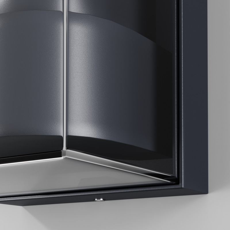 Светильник настенный 25,6*8,6*8,8 см, 1*E27, 15W, Maytoni Conf O450WL-01GF серый