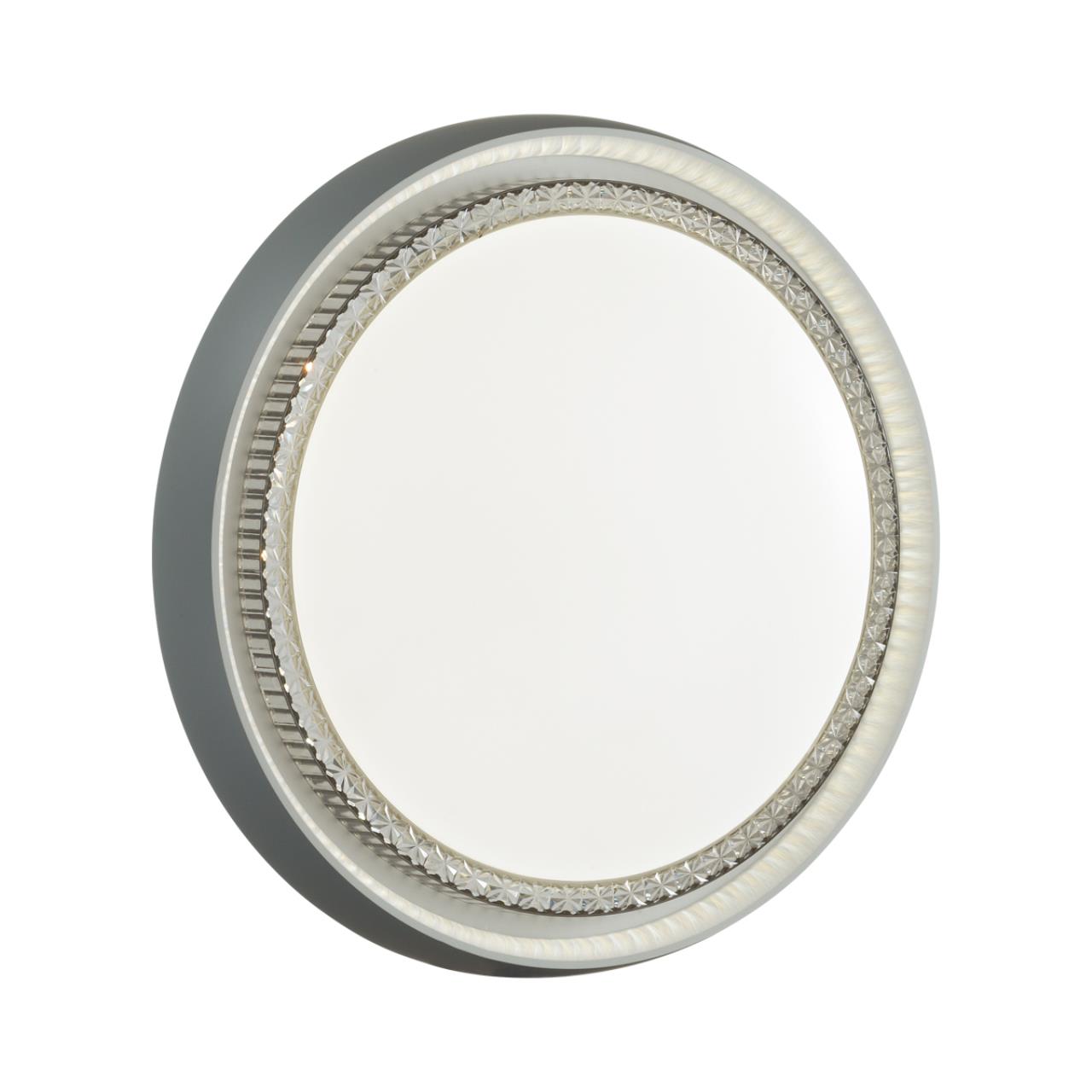 Светильник *42,5*8,3 см, LED 1*48W, 4000 К, Sonex Rahig 7644/DL, белый/серый