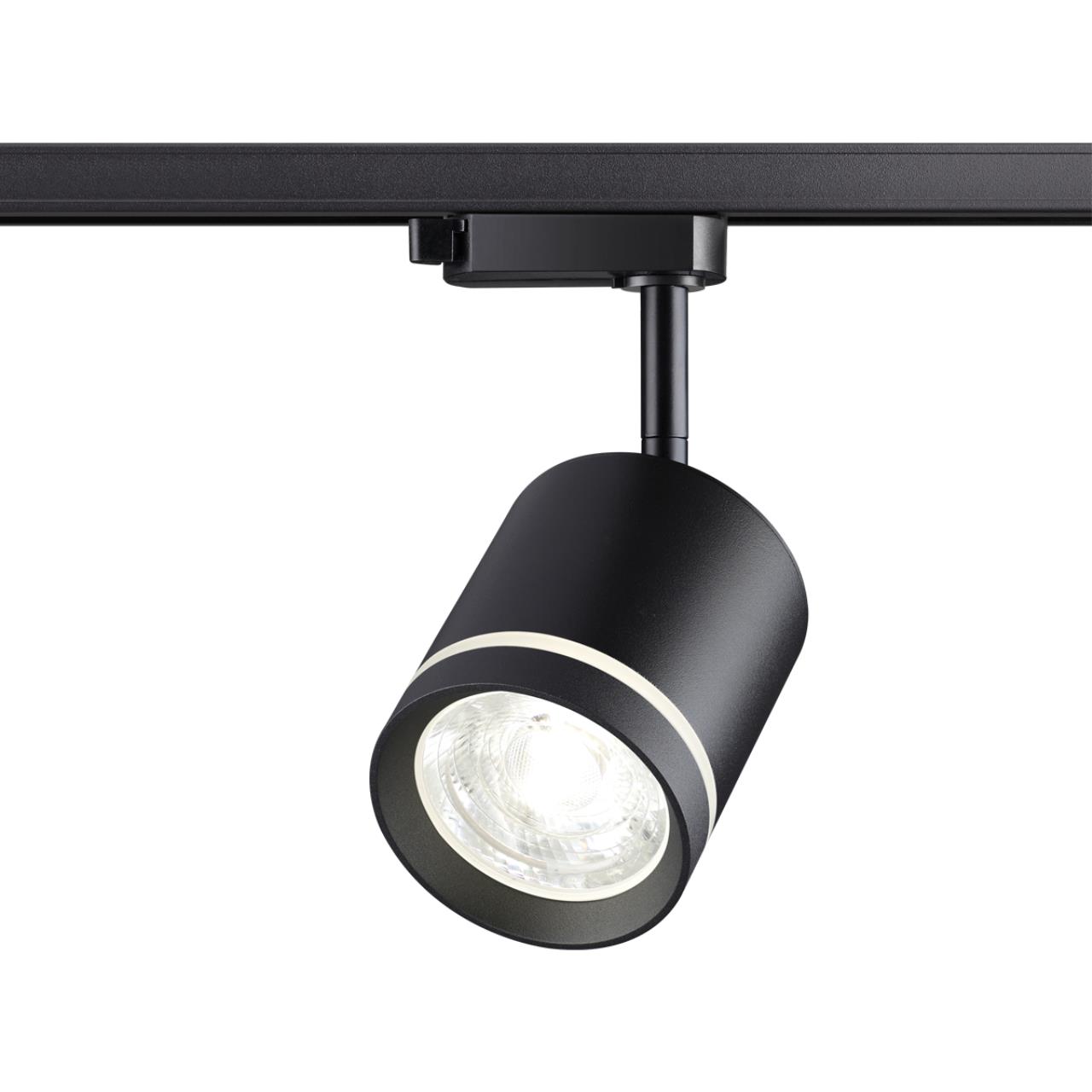 Светильник светодиодный 22 см, 15W, 4000K, NovoTech PORT ARUM 358801, черный