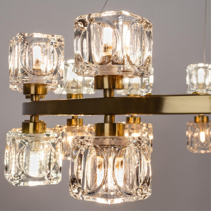 Светильник 72 см, Divinare Alessandro 7205/17 LM-24, латунь