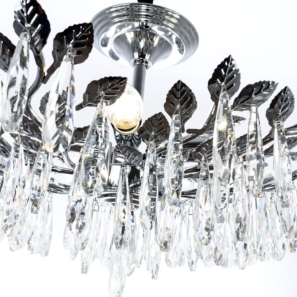 Подвесная люстра MODELUX ML.6747.5 CR хром