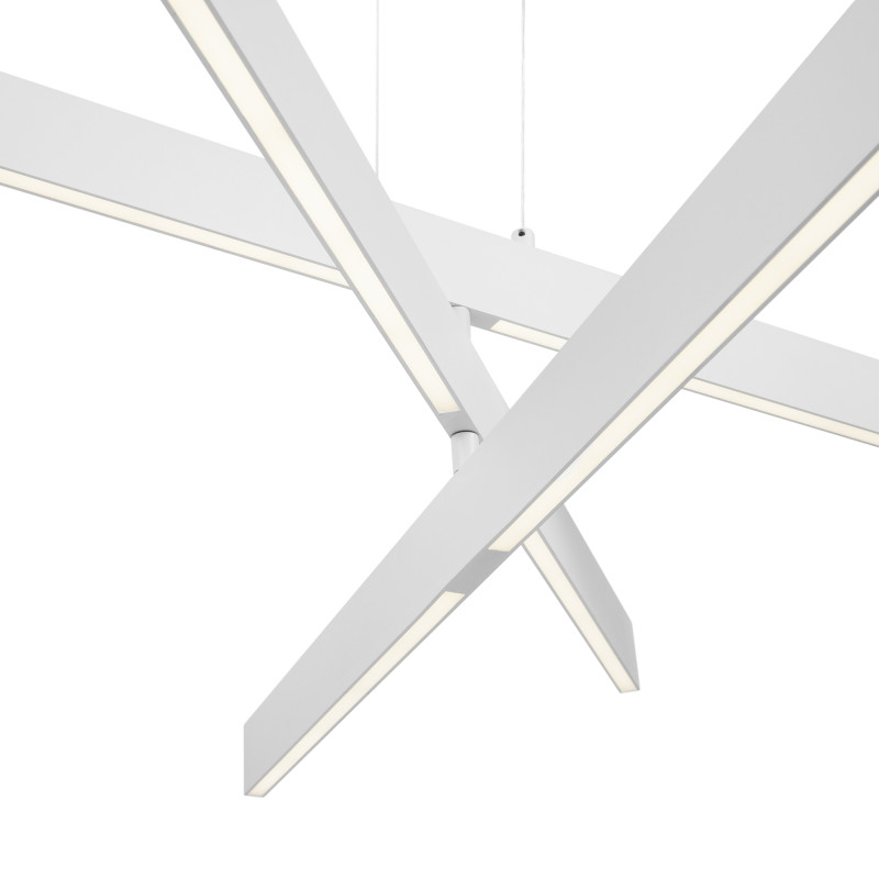 Подвесной светильник 1,5*80 см, LED 3 48W, 4000К, Белый Maytoni Origami MOD163PL-L38W4K