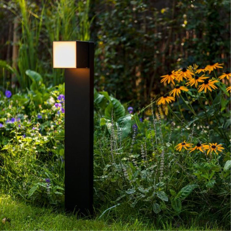 Ландшафтный светильник 14*10*75 см, 1*LED*12W 4000K Arte Lamp Belgrade A5193PA-1BK черный