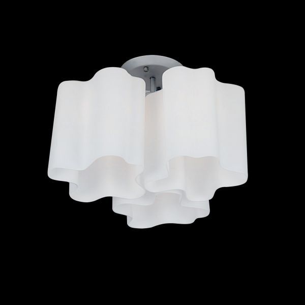 Люстра потолочная диаметр 46 см Simple Light Lightstar 802030 белая