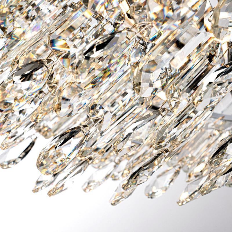 Подвесная люстра 60*105 см, 12*Е14, 25 м2 MODELUX ML.7220.600 CR хром