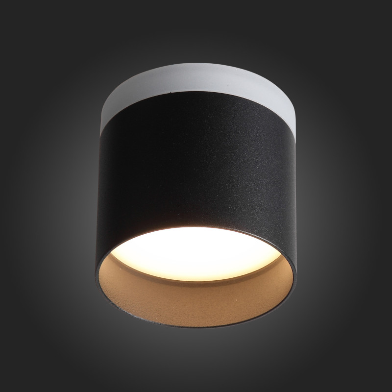 Светильник 8 см, 9W, 3000K ST LUCE ST102.402.09 Черный