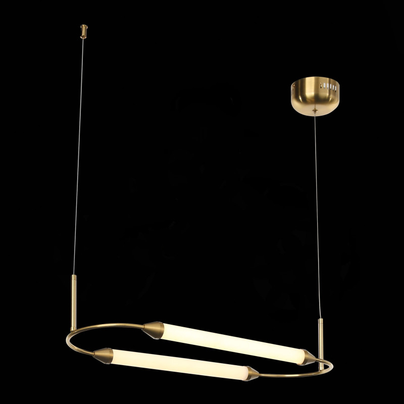 Подвес 68*24 см, 20W 3000K ST LUCE OLBIA SL6004.313.02 Латунь