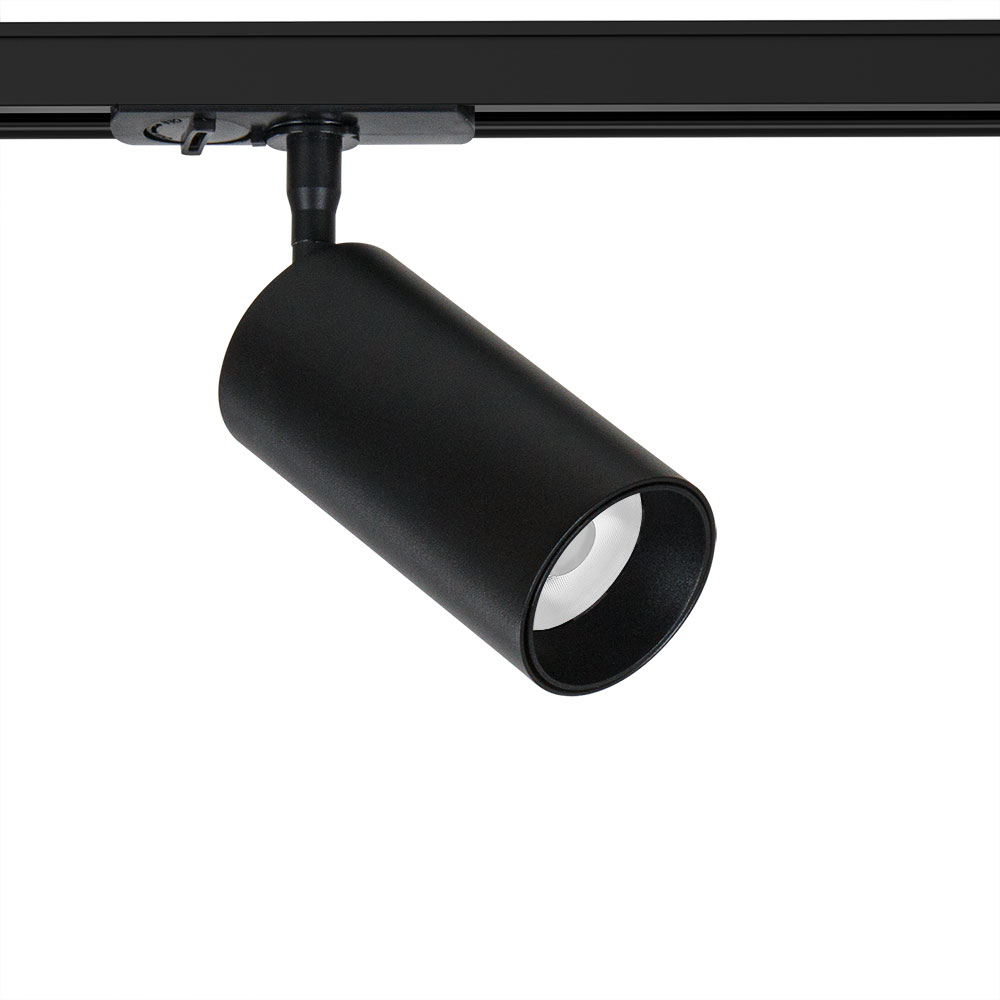 Трековый светильник *11*5,5 см, 1*LED, 12W, 4000K Arte Lamp Aero A1346PL-1BK, Черный