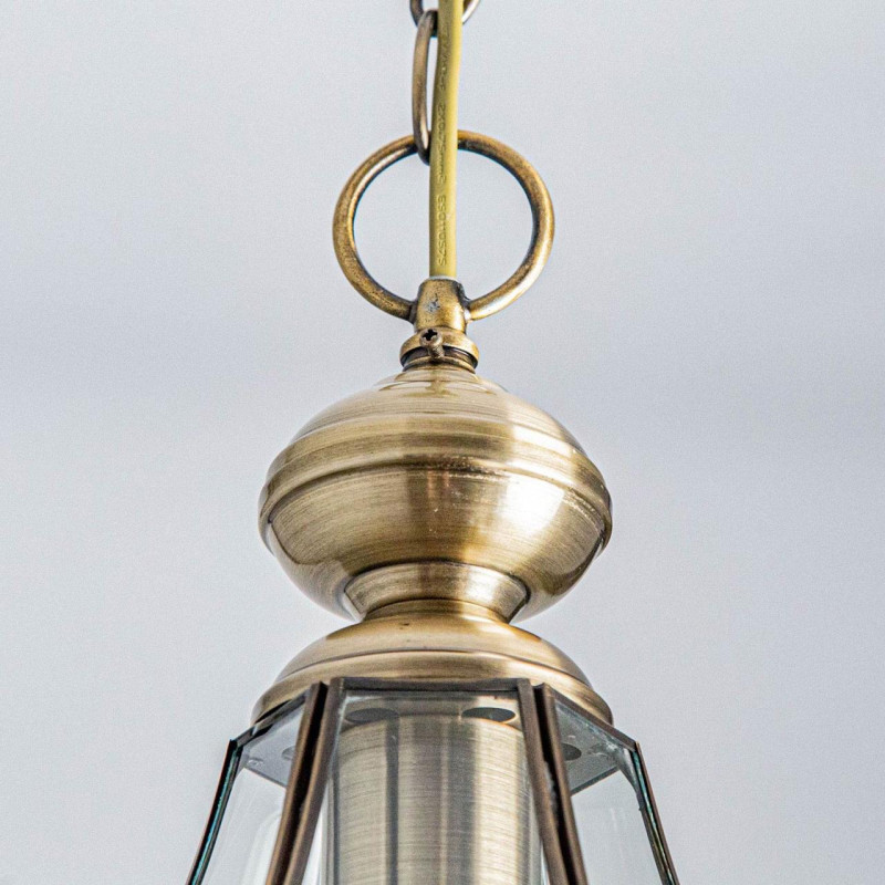 Подвесной светильник Citilux CL444110 Гера-1, диаметр 24 см, бронза