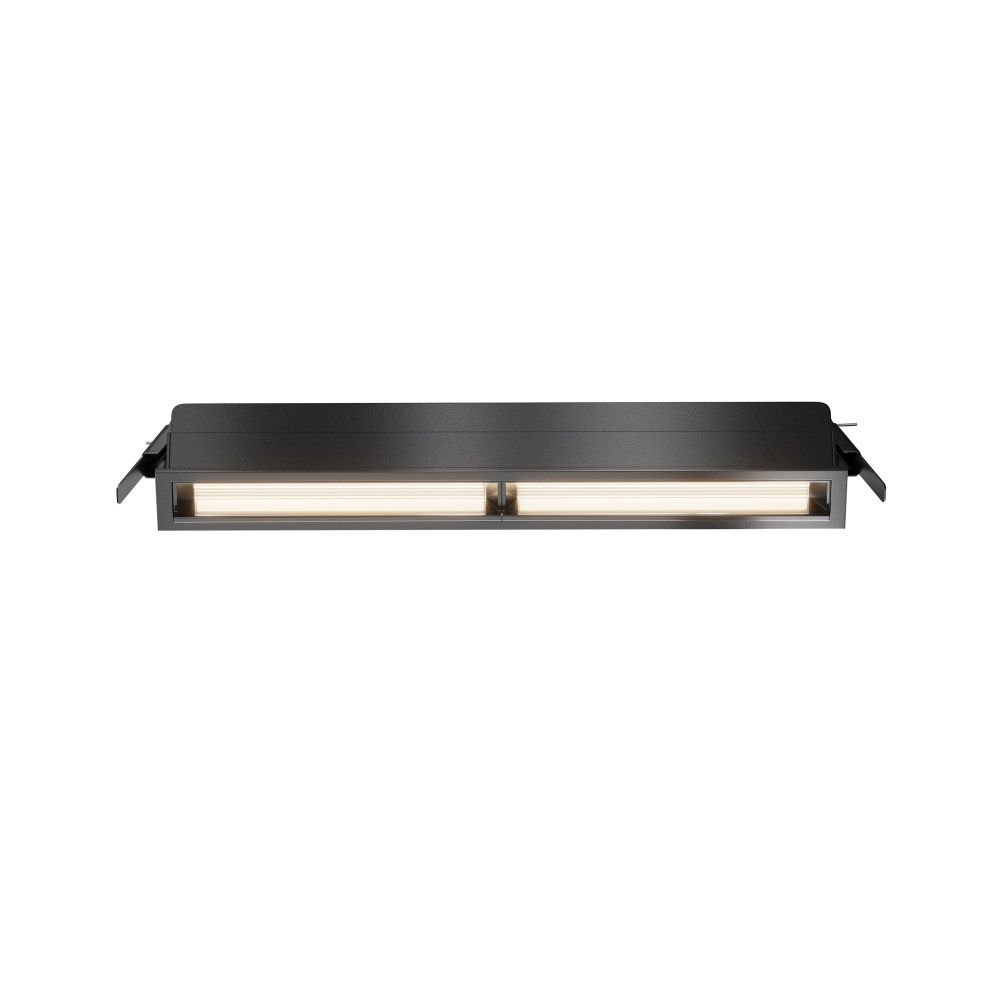 Встраиваемый светильник  DL100-12W2.7-3-4K-B 22,6*2,9*-3,5 см, *LED*12W, 4000K, Maytoni technical Parete DL100-12W2.7-3-4K-B, Черный