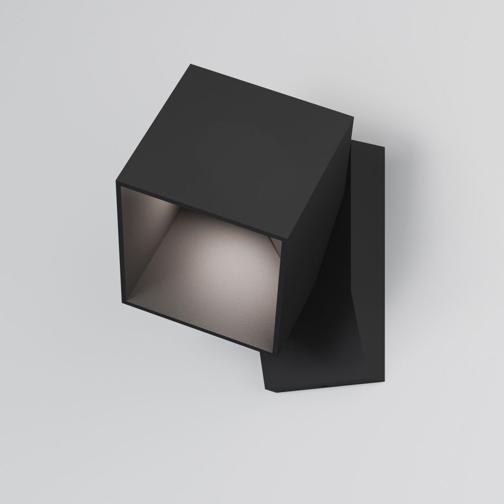 Светильник садово-парковый светодиодный 10 см, 7W, 4000K, Elektrostandard Fjord 35195/W, черный