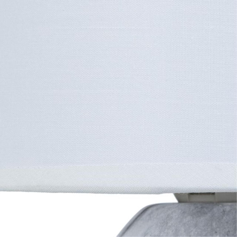 Настольная лампа 25 см, Arte Lamp WURREN A5016LT-1WH, белый-серый-керамика