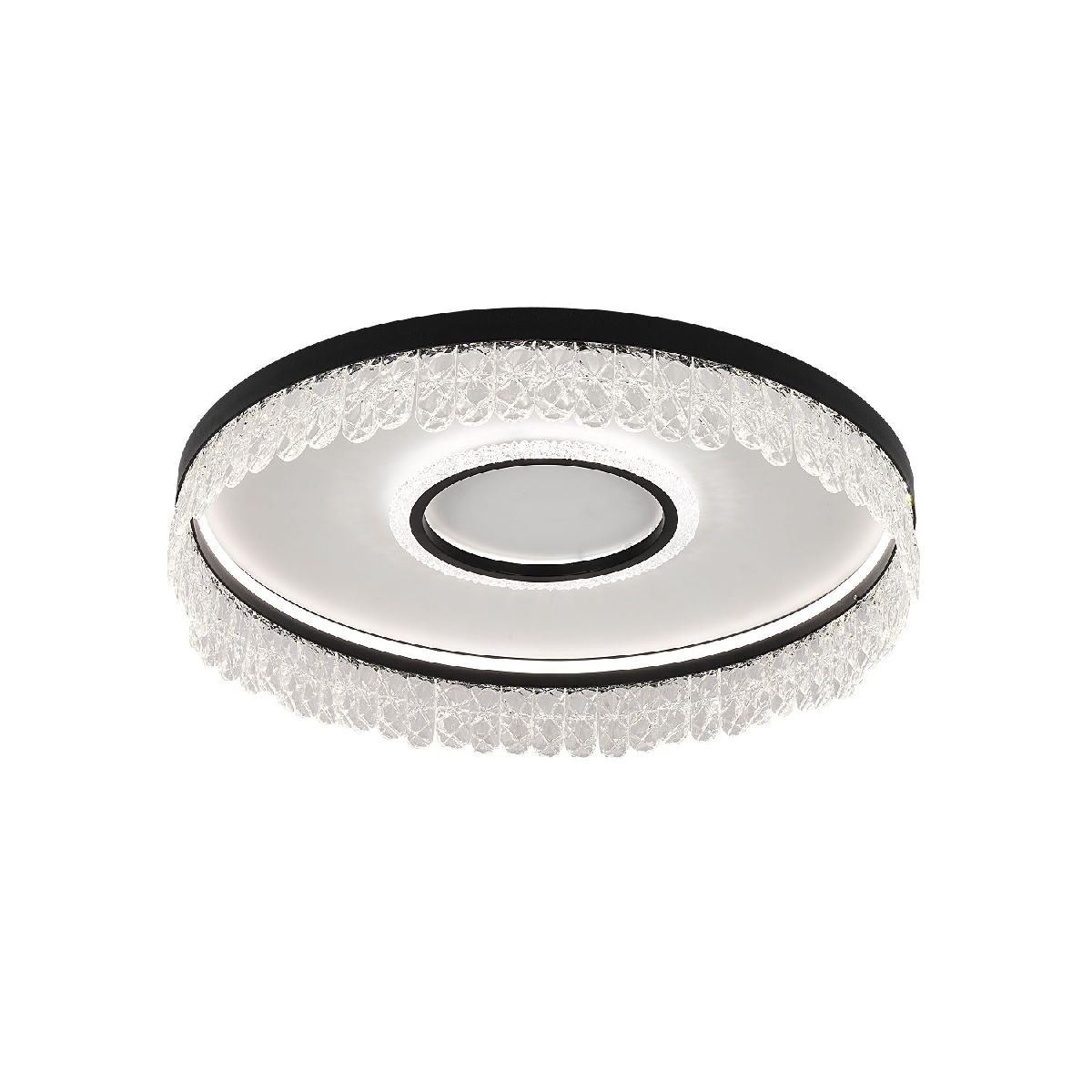 Светильник 60 см, 158W, 3000-6000K, F-Promo Lunetta 4187-2C, черный
