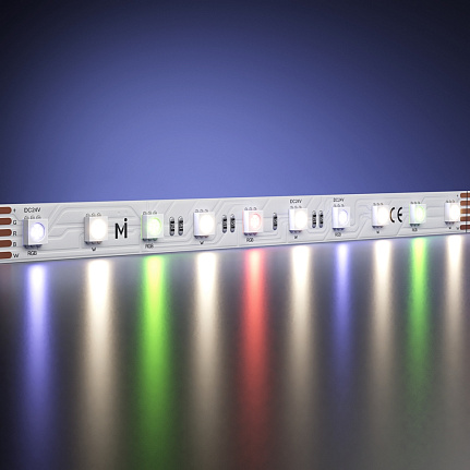 RGB/RGBW светодиодная лента Ultra 24В 5050 14,4Вт/м 4000К 5м IP20 201133 Maytoni  Led Strip, цена за метр, отгружается по  5 м