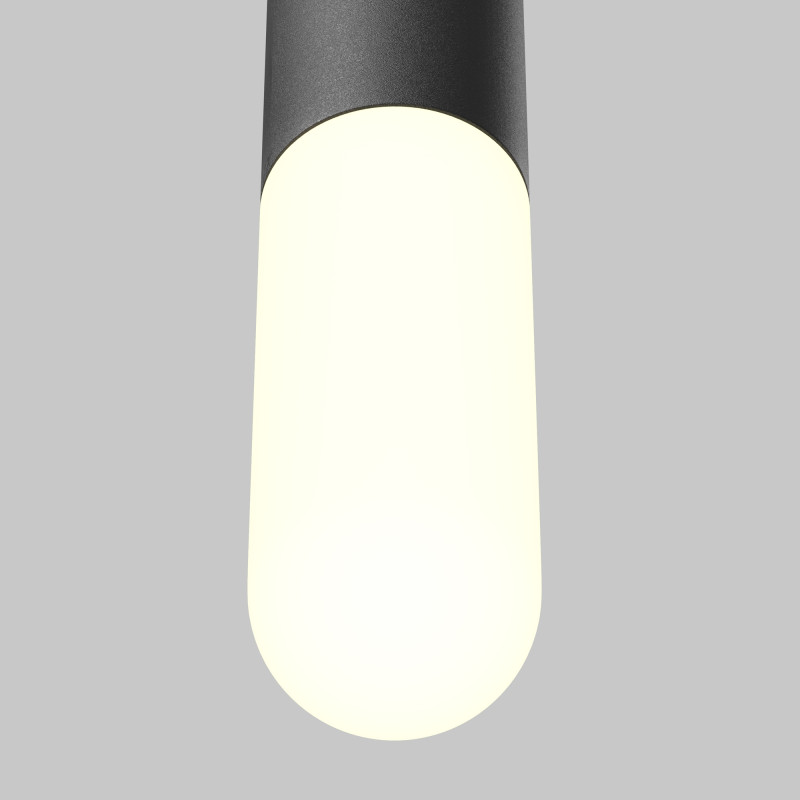 Подвесной светильник 6*6*30 см, LED, 12W, 3000К, Maytoni Technical Mist P101PL-L300-12W3K-B черный