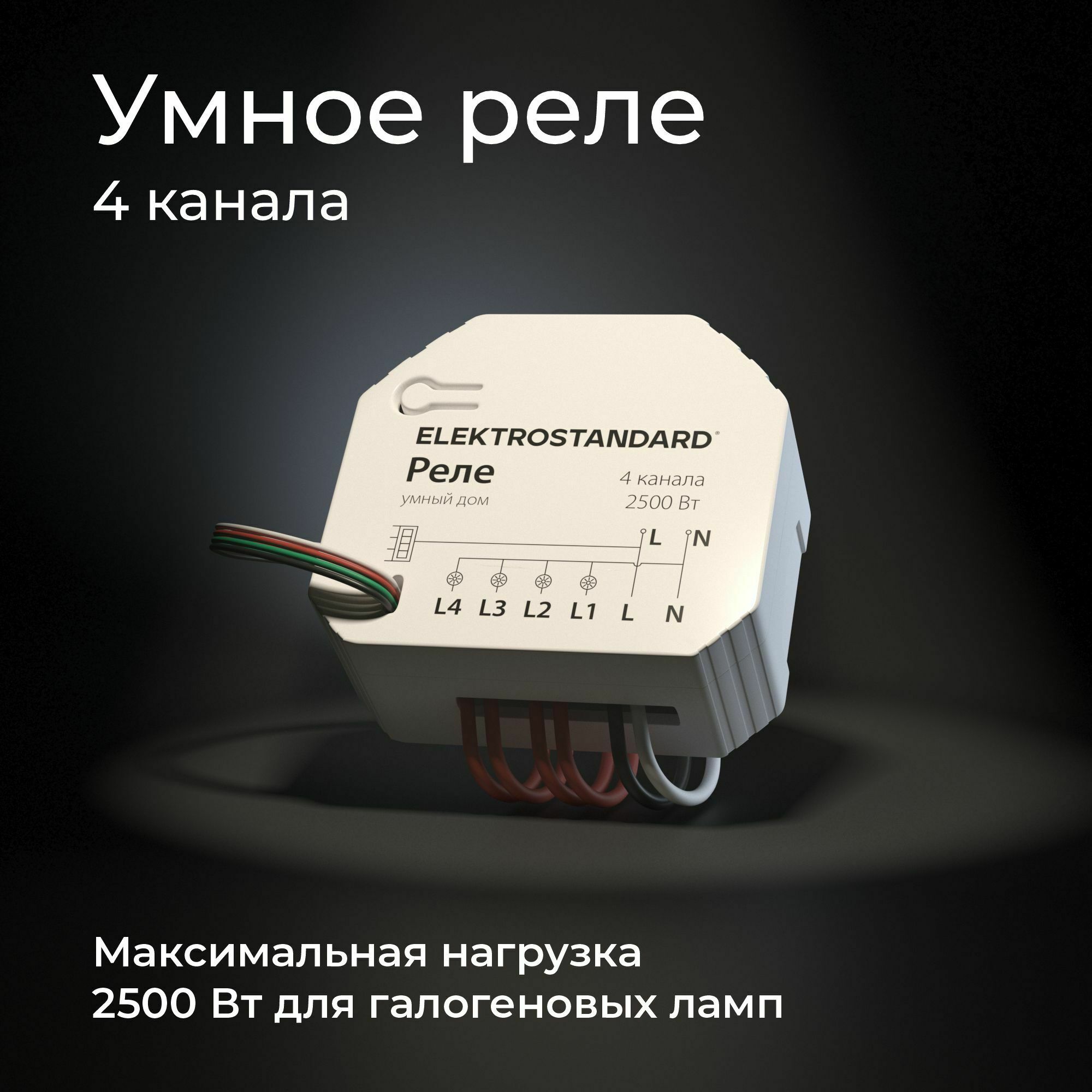 Умное четырехканальное реле 76005/00 Elektrostandard
