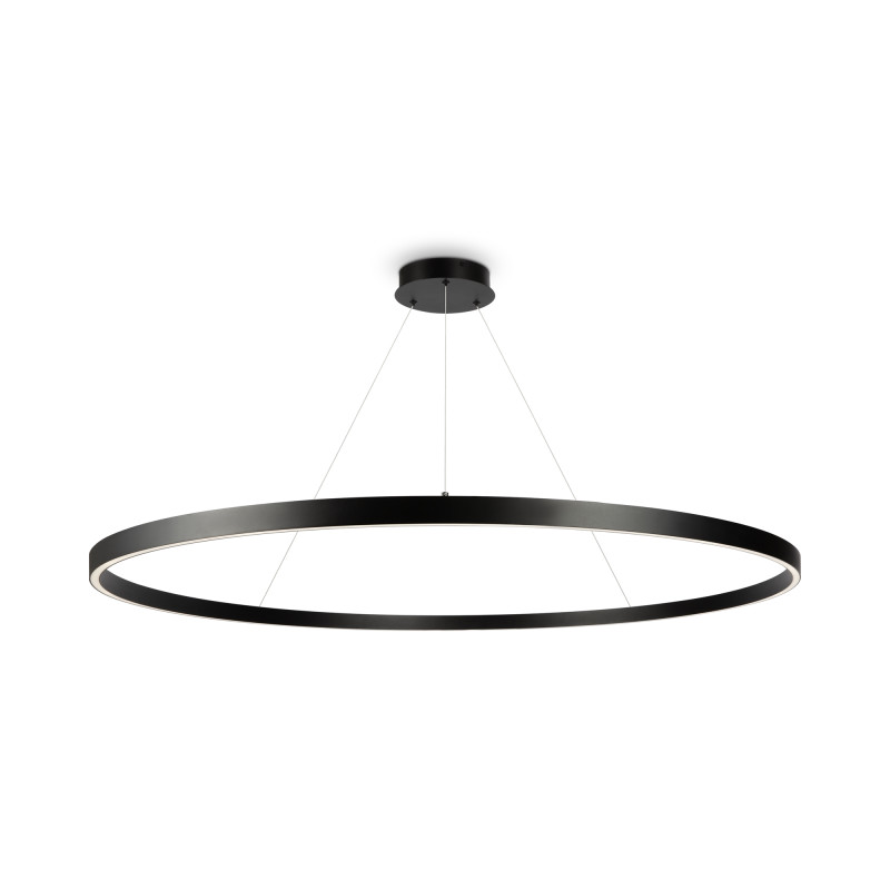 Подвесной светильник 120*120*127,5 см, LED, 81W, 3000К-4000К, Maytoni Rim MOD058PL-L65BK черный