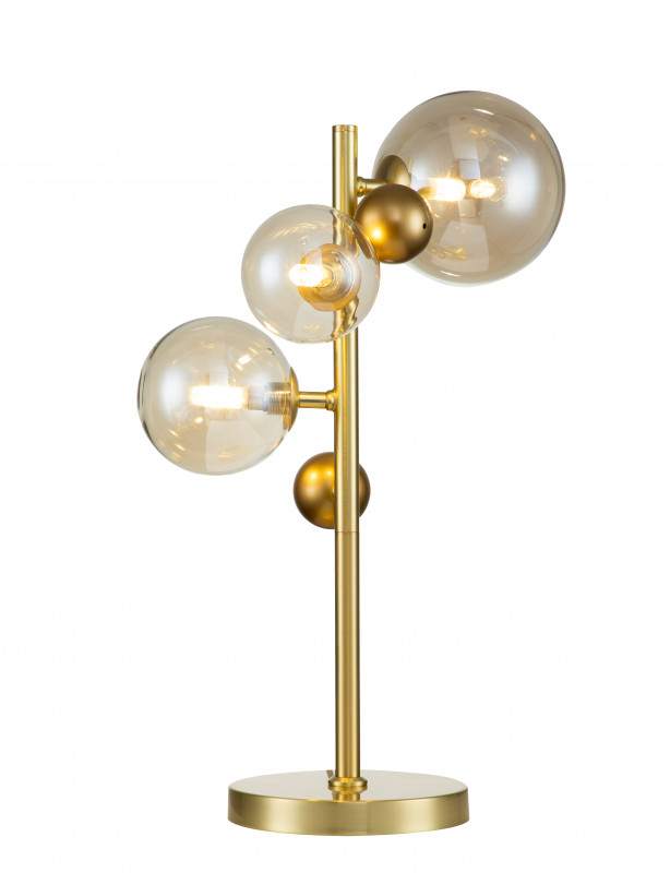 Настольный светильник 275*275*550 мм, 3*G9 золото Indigo Intero V000228, 11024/3T Gold