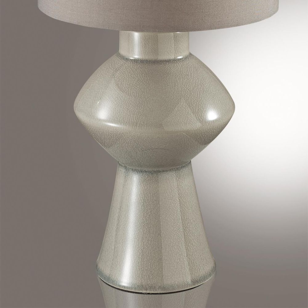 Настольная лампа 36 см, 1*E27*60W, Lumion Segi 8129/1T, серый