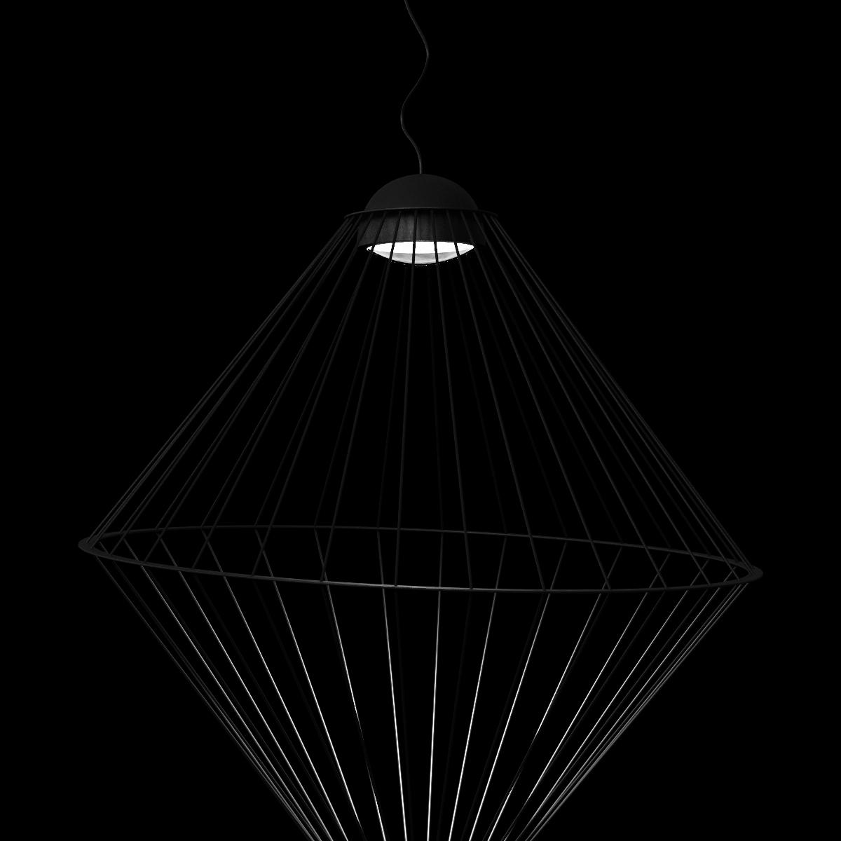 Подвесный светильник 94*175 см, 1*LED*30W 3000K LOFT IT Beam 10292/B Black черный