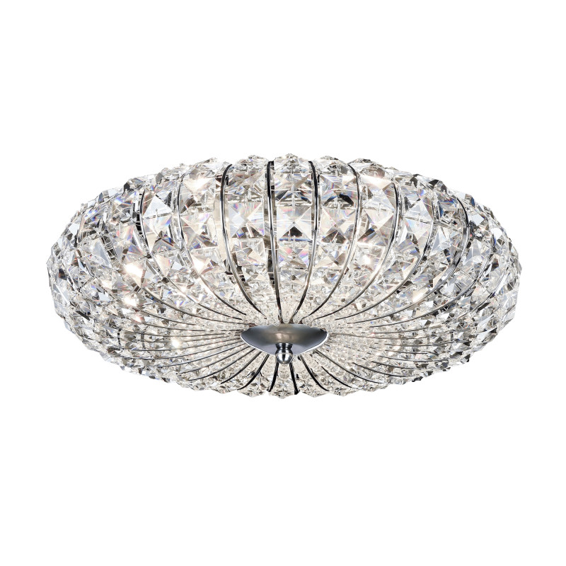 Люстра диаметр 40 см Maytoni Modern Broche DIA902-04-N никель
