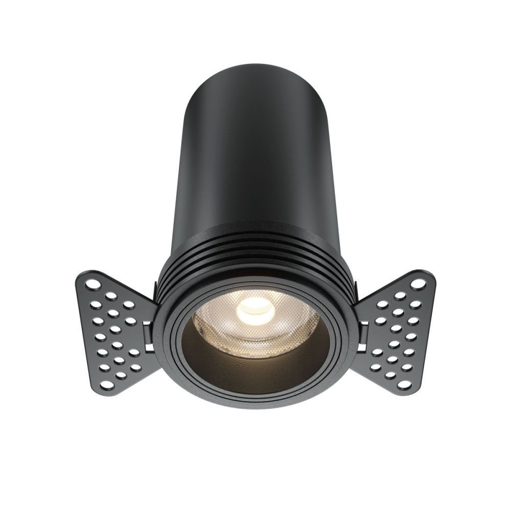 Встраиваемый спот 6 см, 12W, 4000K, Maytoni Technical Focus Led DL125-L12-4K-TRS-B, черный