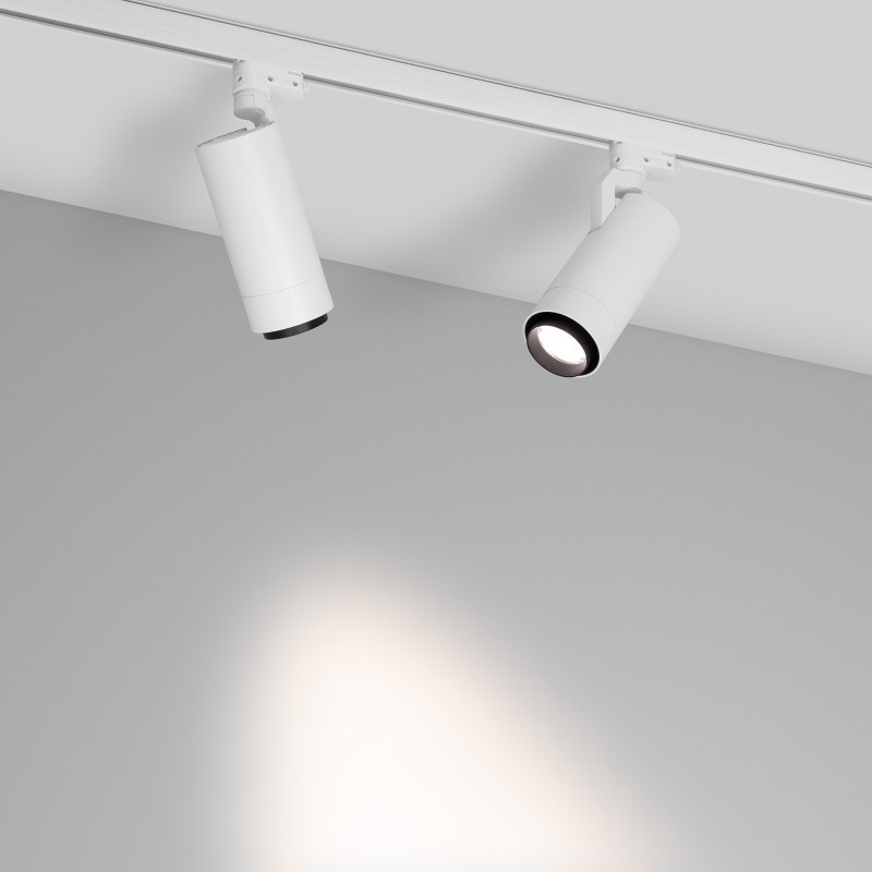 Светильник на шине Arlight 039157 8*8*28,5 см, 20W, белый (регулируемый)K,