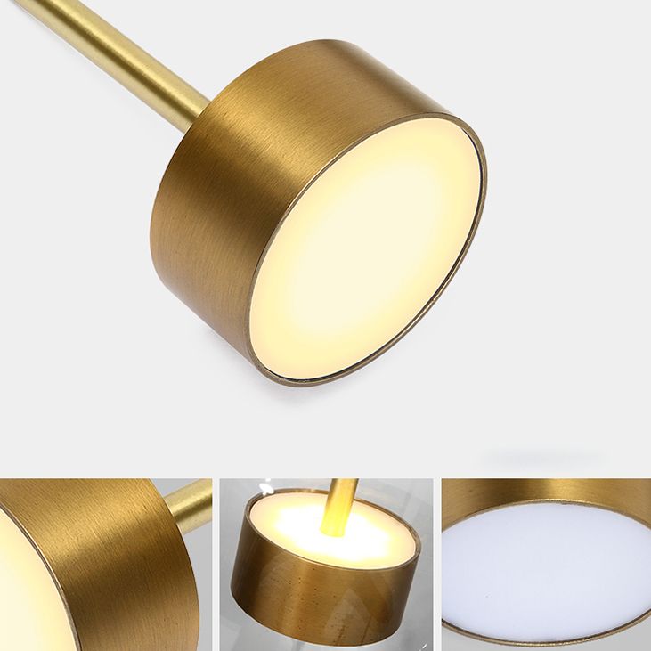 Бра BUBBLE B WALL *20*66 см, 1*LED*7W, ImperiumLoft BUBBLE-B-WALL01, Золотистый
