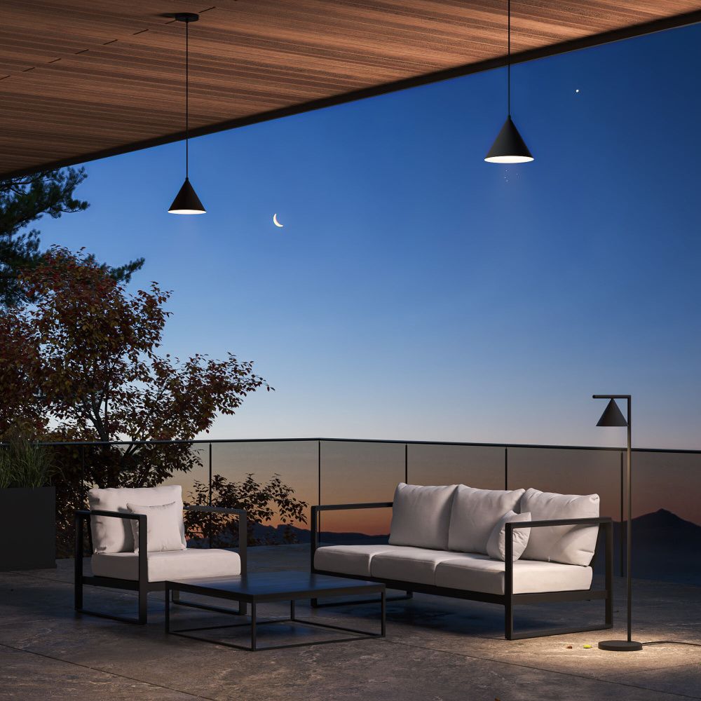 Уличный светильник 20*20*122 см, LED, 12W, 4000K, Elektrostandard Bevel 35184/H,