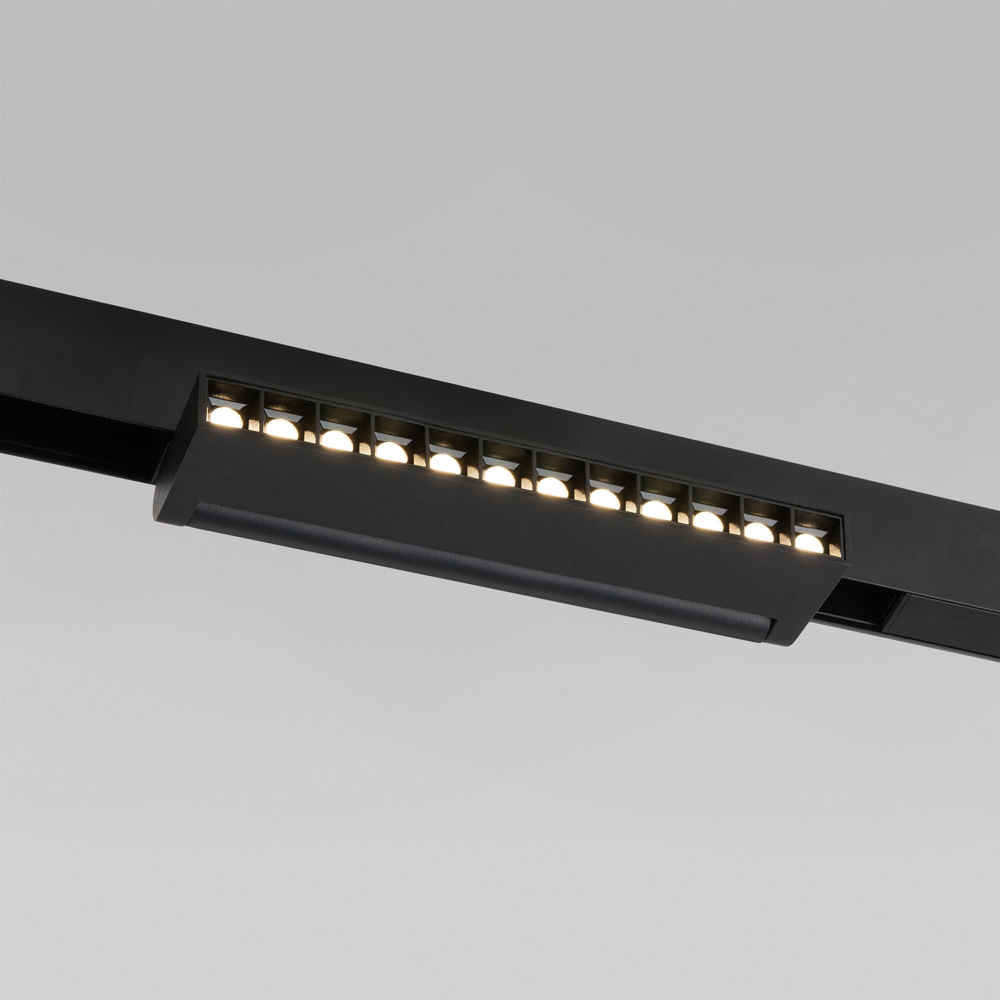 Умный трековый светильник Elektrostandard Slim Magnetic 12W 2700-6500K Dim HL02 85195/01, черный