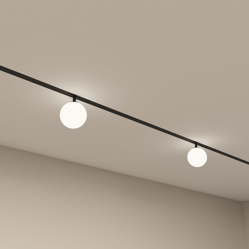 Светильник на шине 10*19 см, LED * 5W, 3000-6500К, Denkirs Smart Moon DK8050-BK, черный